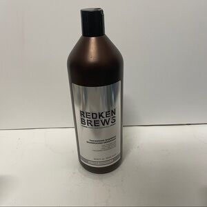 Redken Brews Thickening Shampoo For Thinning Hair For Men 33.8 OZ HTF